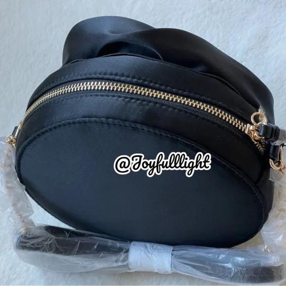 VICTORIA'S SECRET Victoria's Secret Satin Rose Crossbody Bag and Keychain